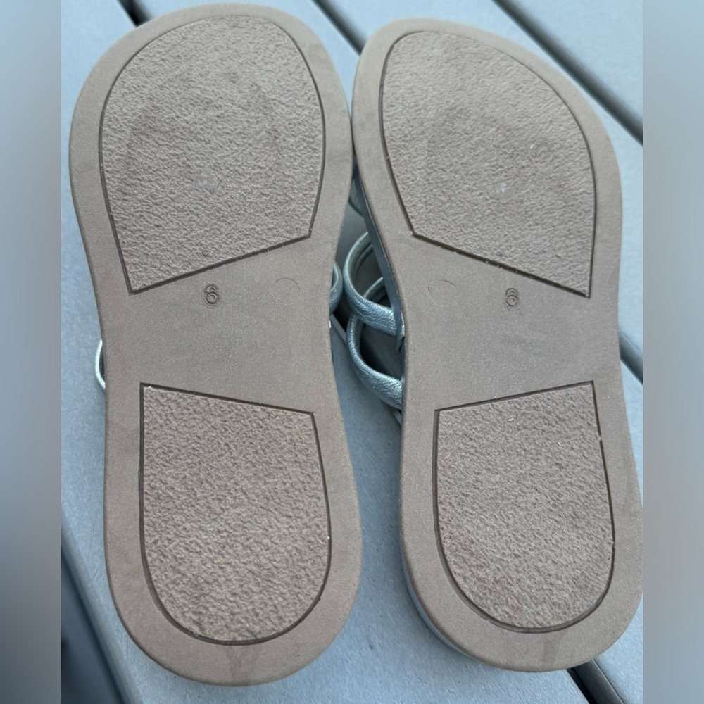 Seychelles Rule the World Metallic Silver Sandals - Picture 9 of 9